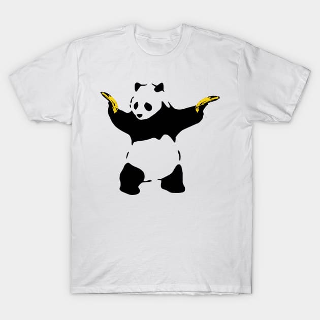 Bad Panda Stencil T-Shirt by GTC_Design